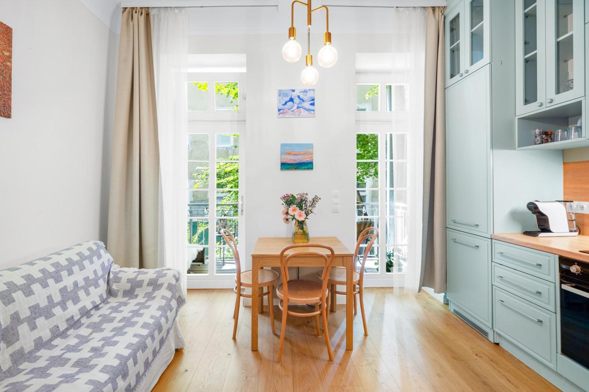 Central Vienna Apartment With Garden View Viena Exterior foto